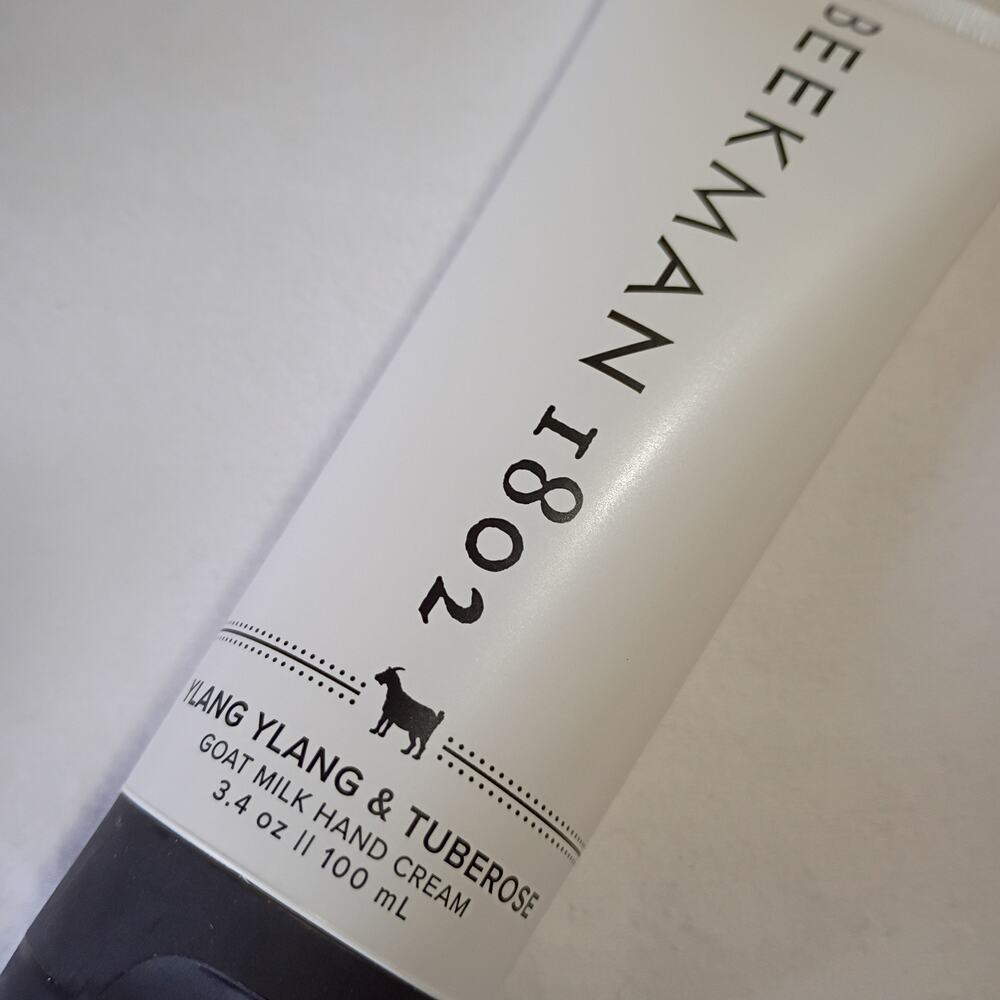 Beekman 1802 Ylang Ylang & Tuberose 3.4 oz Goat Milk Hand Cream Made in the USA